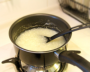 美味甜品:栗子牛奶